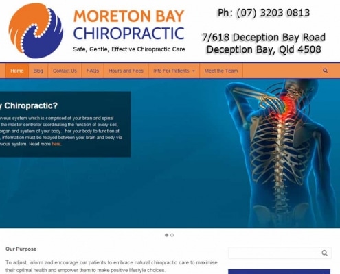 Moreton Bay Chiropractic Home Page