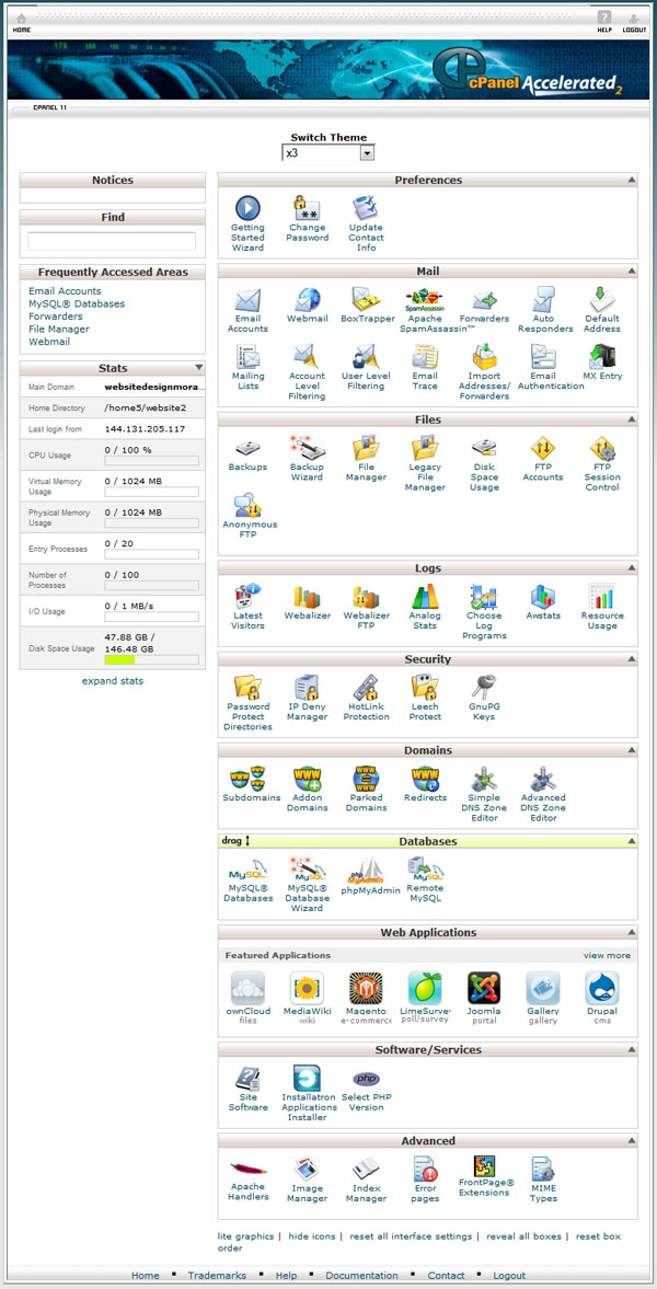 cPanel