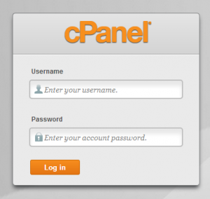 cPanel Log-in